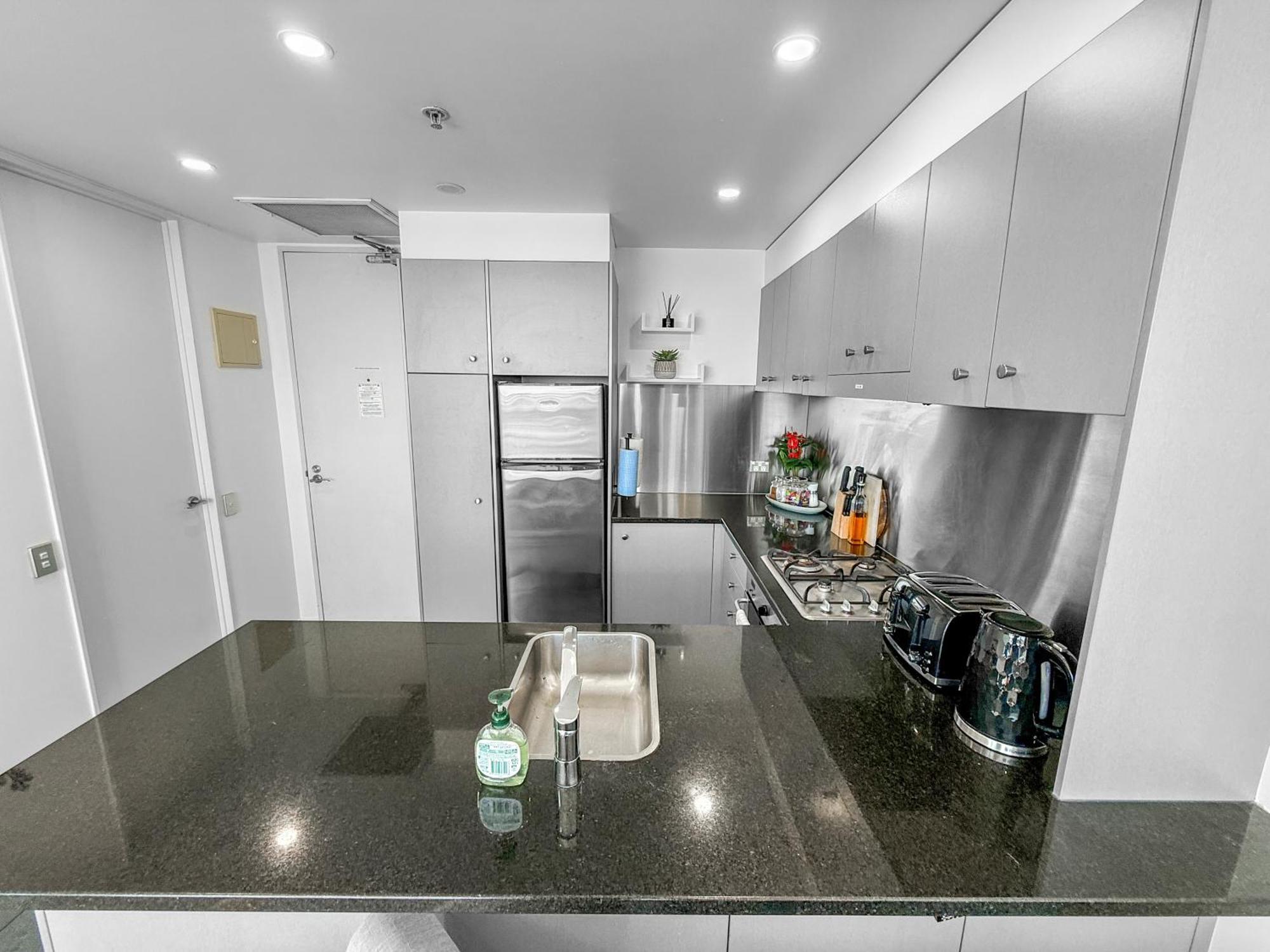 Le Mirage- Stylish, Central Apartment With Pools, Sauna, More Auckland Eksteriør bilde
